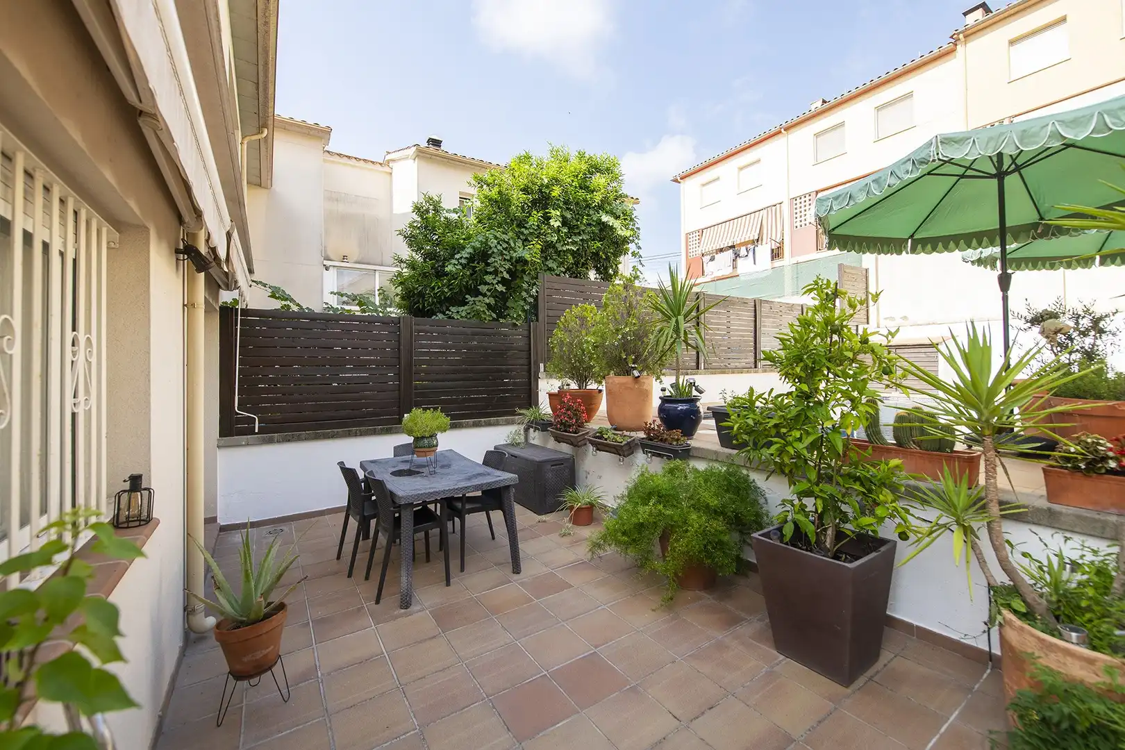 Terraza de Casa adosada en venta en Sant Julià de Ramis con Aire acondicionado, Calefacción y Terraza