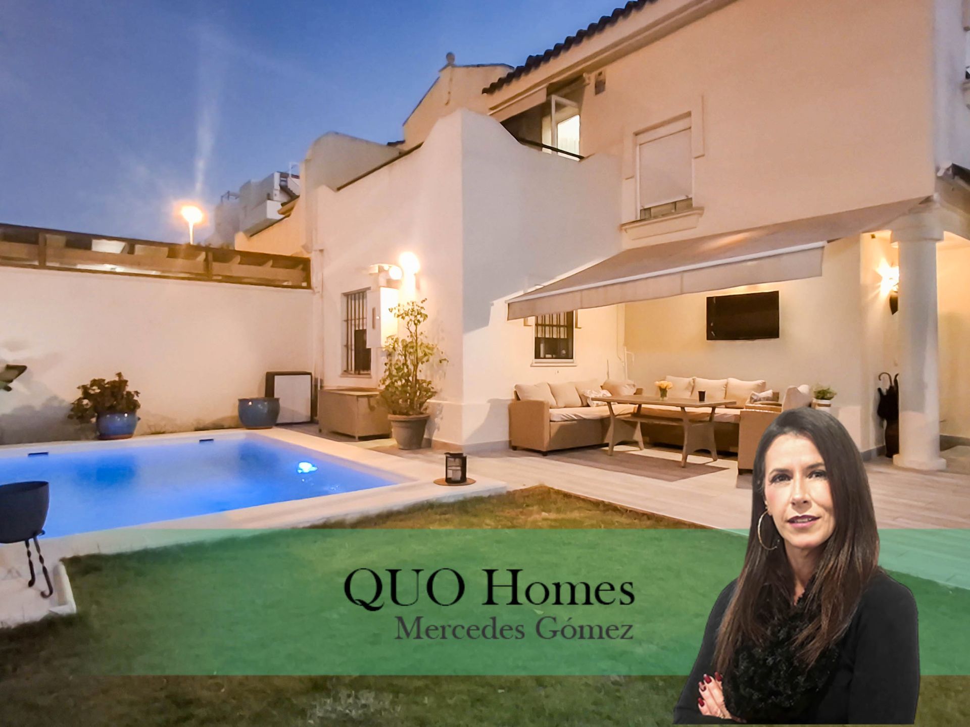 Terrassa de Casa adosada en venda en Jerez de la Frontera amb Aire condicionat i Terrassa