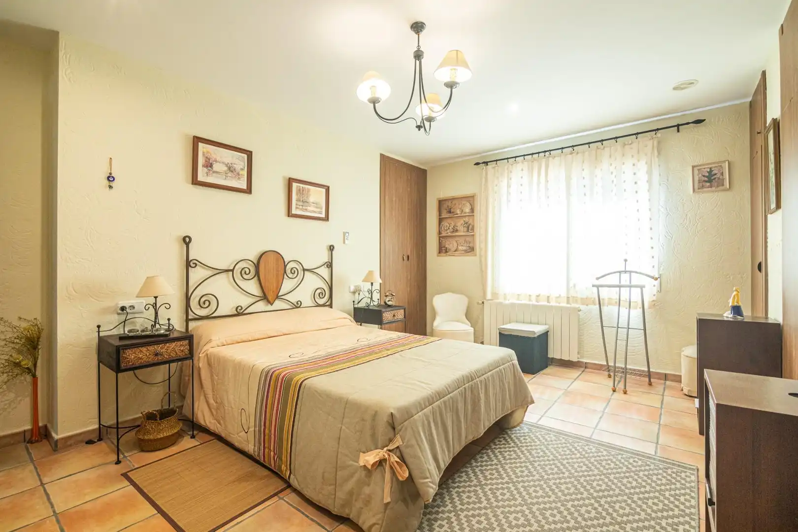 Bedroom of Houses for sale in Elche / Elx  with Air Conditioner, Heating and Private garden