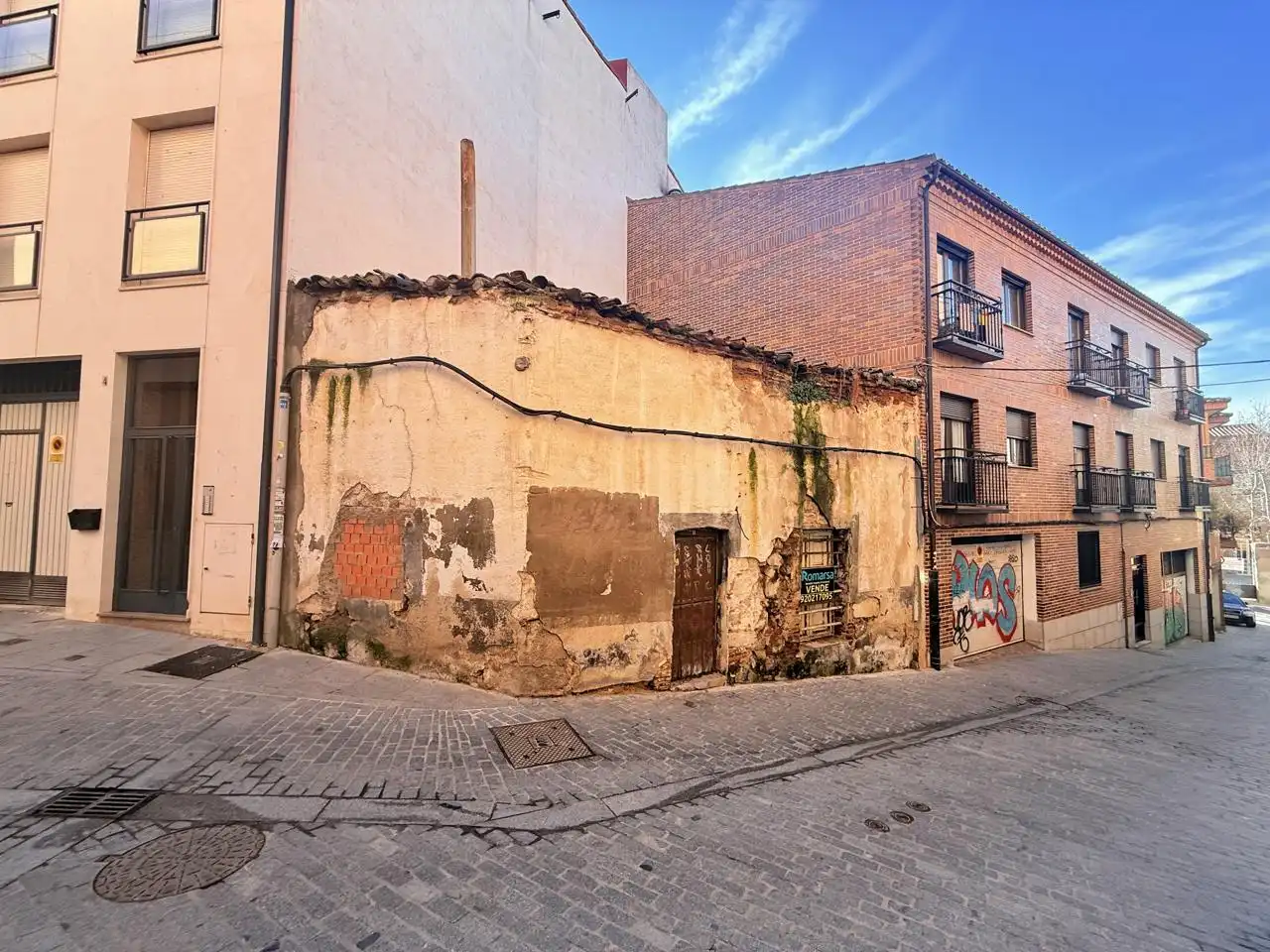 Vista exterior de Casa adosada en venta en Ávila