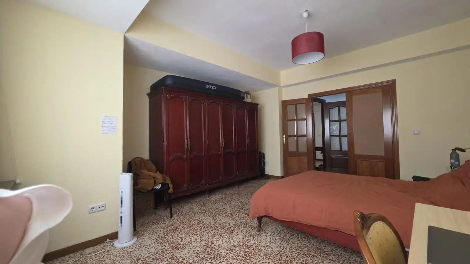 Schlafzimmer von Wohnung zur untervermieten in Salamanca mit Heizung, Terrasse und Möbliert