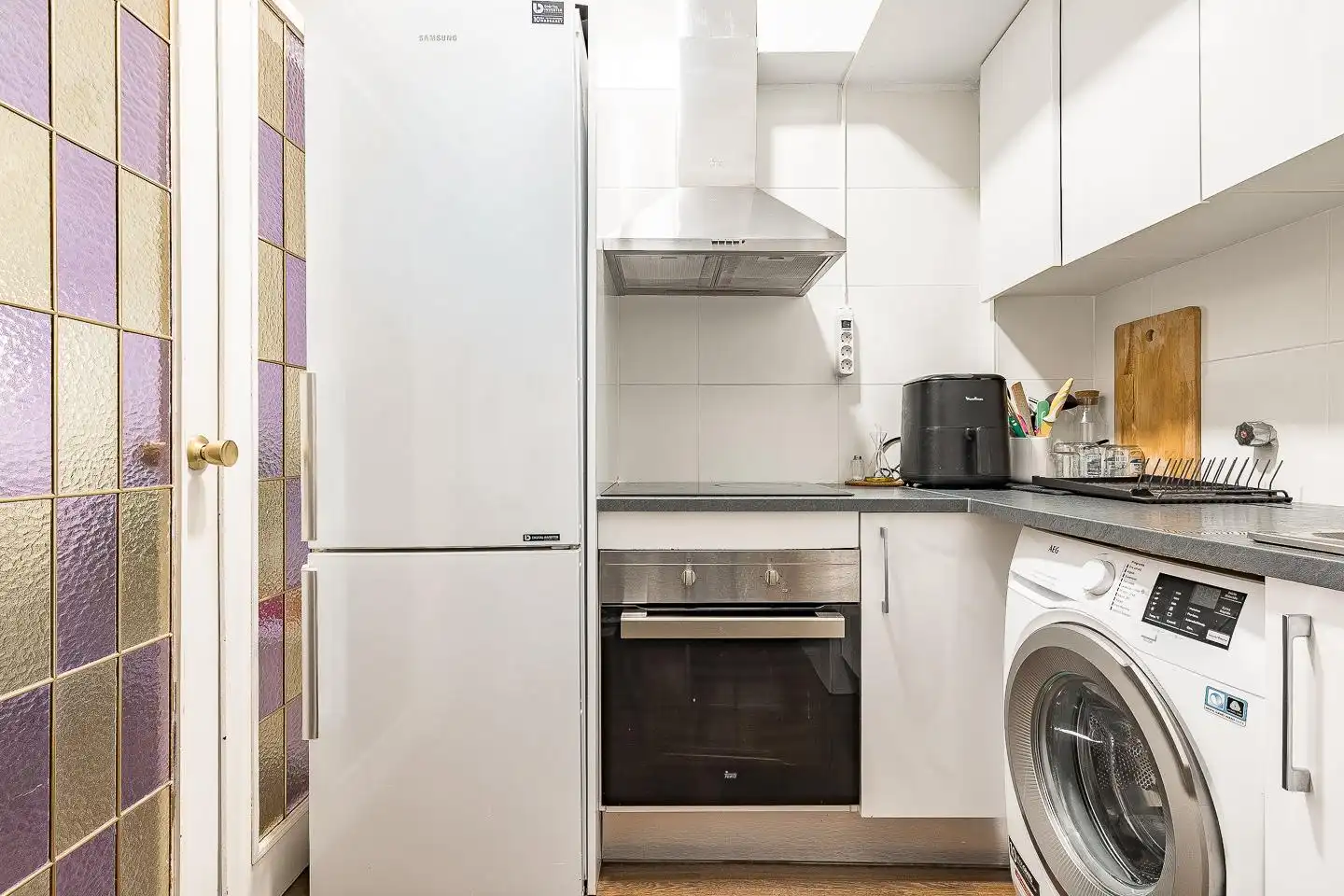 Cocina de Apartamento en venta en Sarrià - Sant Gervasi