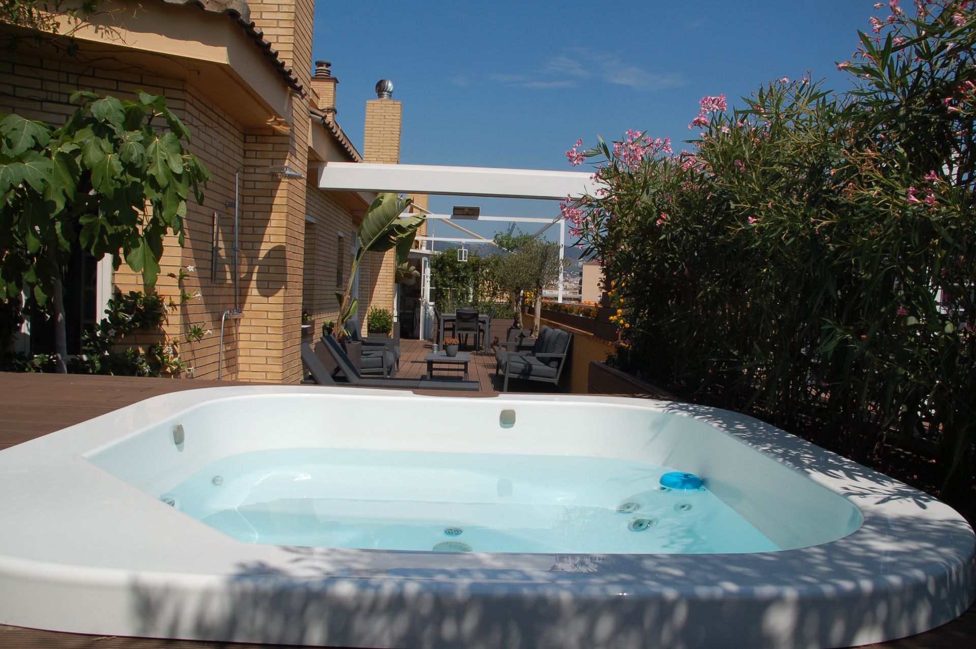 Terrace of Flat for sale in  Barcelona Capital  with Air Conditioner, Heating and Parquet flooring
