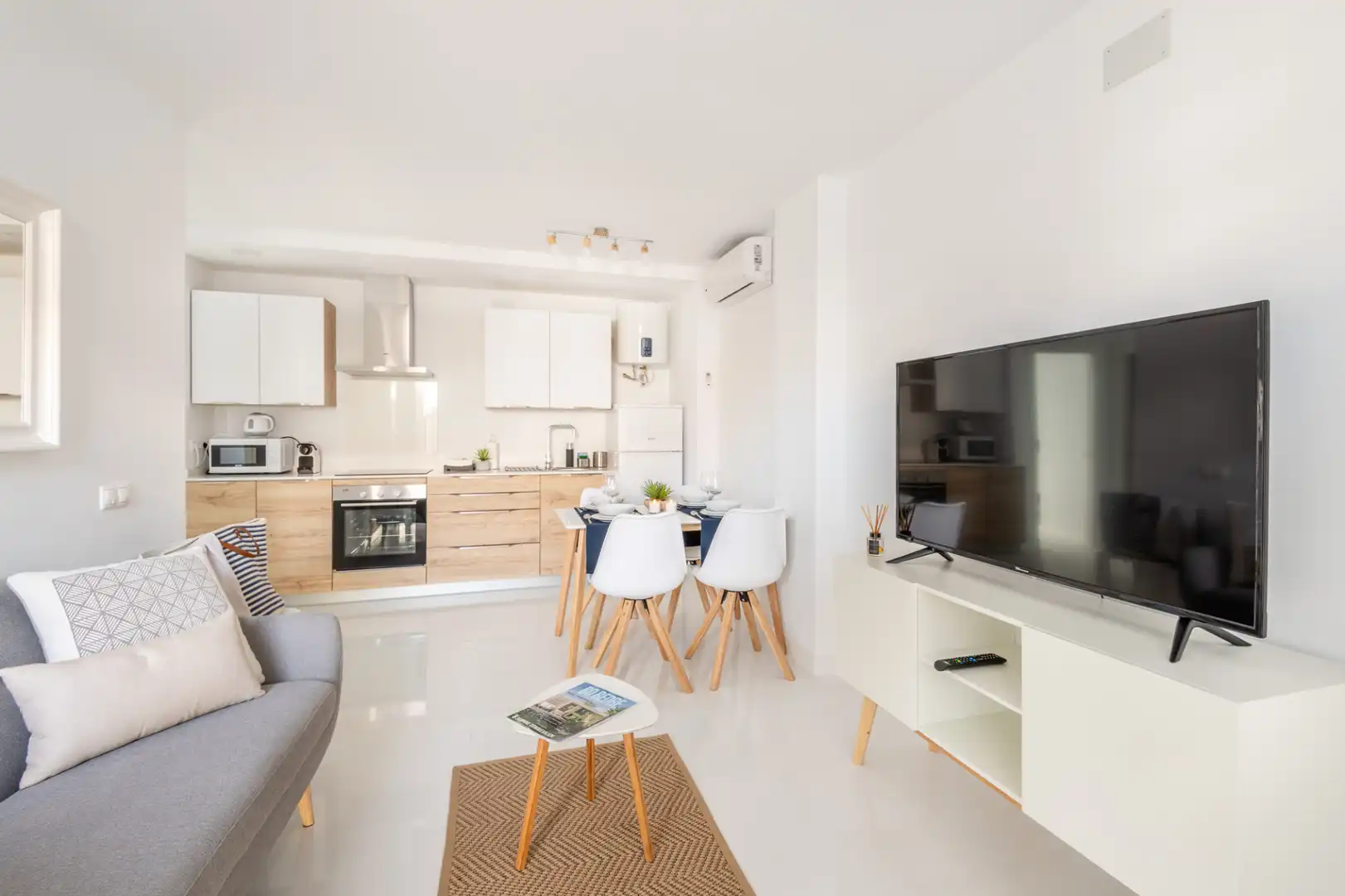 Living room of Buildings for sale in Santa Pola  with Alarm and Community pool