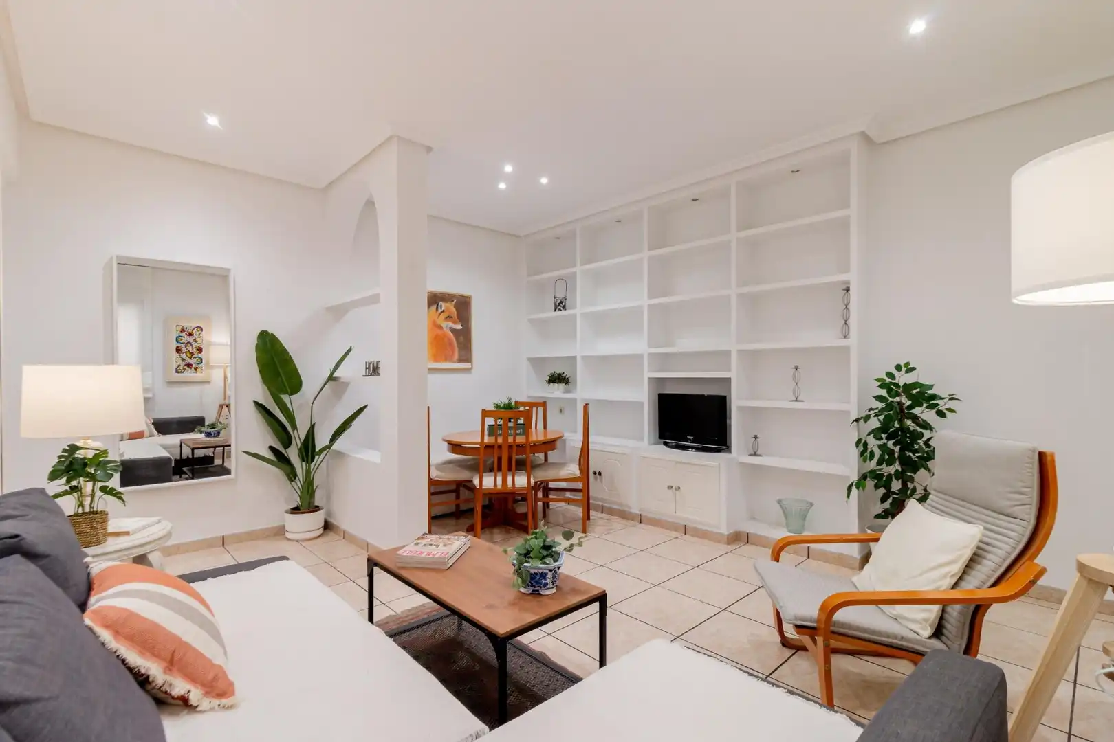 Living room of Flat for sale in Madrid  with Heating and Furnished