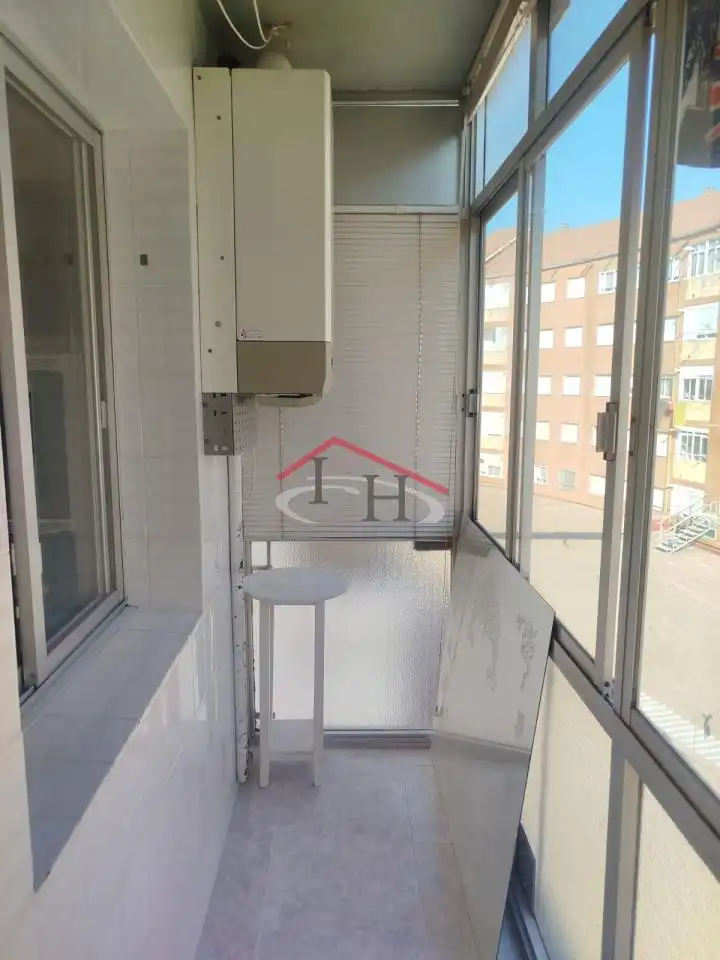 Terrassa de Pis de lloguer en San Andrés del Rabanedo amb Calefacció i Es permeten mascotes