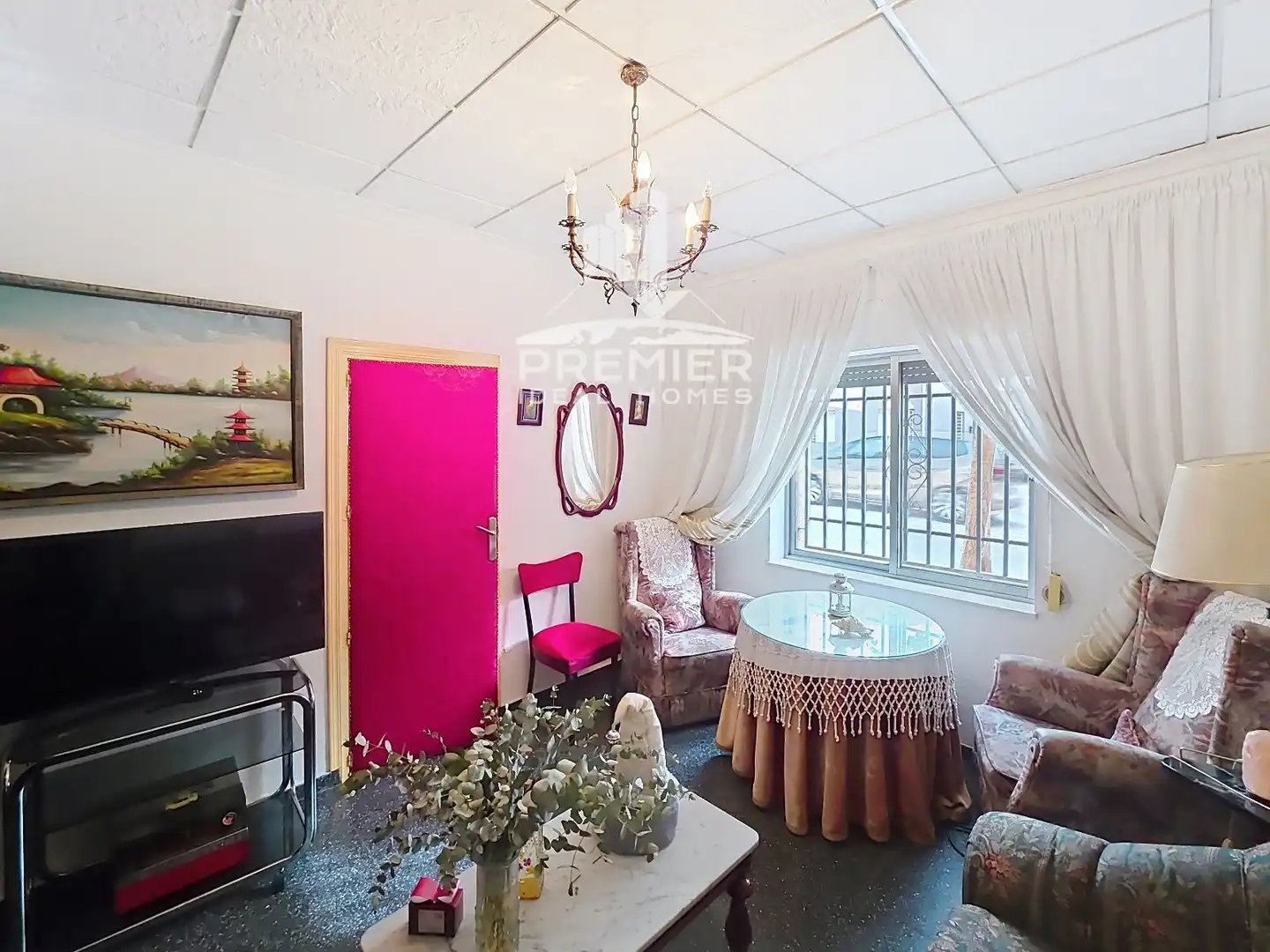 Sala de estar de Casa o chalet en venta en Petrer con Aire acondicionado