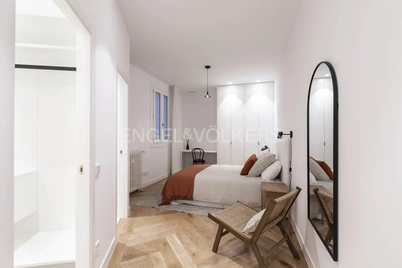Schlafzimmer von Wohnung zum Verkauf in Madrid mit Klimaanlage, Heizung und Möbliert