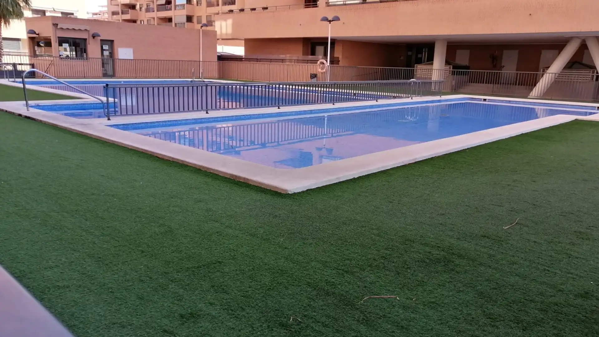 Schwimmbecken von Wohnungen zur Miete in Alboraya mit Klimaanlage, Heizung und Schwimmbad