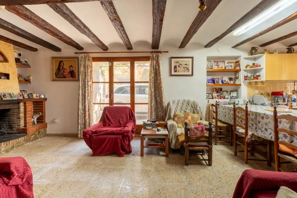 Sala d'estar de Finca rústica en venda en Tortosa amb Terrassa i Moblat