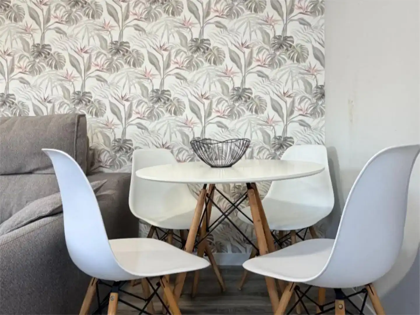 Esszimmer von Maisonette zur Miete in Sanxenxo mit Möbliert und Balkon