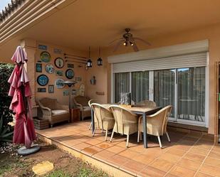 Terrassa de Casa adosada en venda en Mijas amb Aire condicionat, Calefacció i Jardí privat