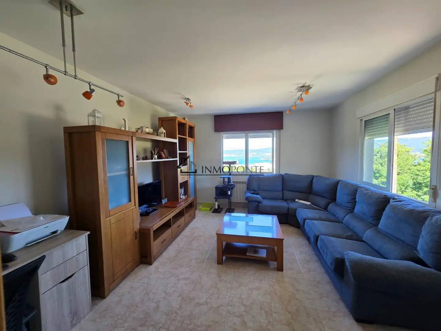 Sala de estar de Casa o chalet en venta en Pontevedra Capital  con Calefacción, Jardín privado y Terraza
