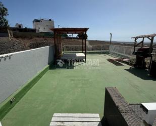 Terrassa de Casa adosada de lloguer en San Bartolomé de Tirajana amb Aire condicionat, Terrassa i Piscina