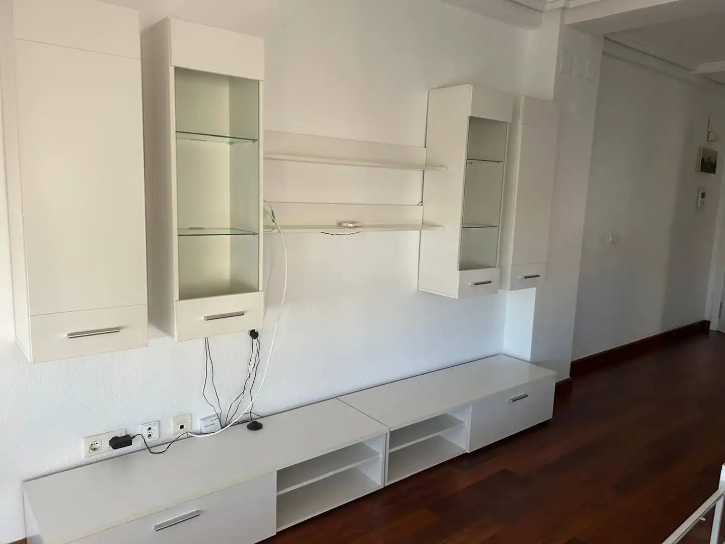 Living room of Flat for rent in Elche / Elx  with Air Conditioner, Heating and Parquet flooring
