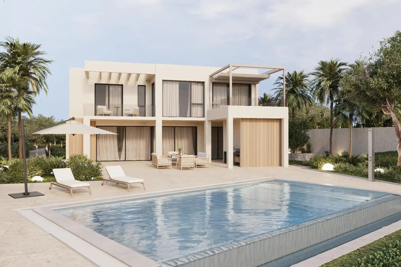 Detached house with terrace for sale in Partida OLTAMAR 6