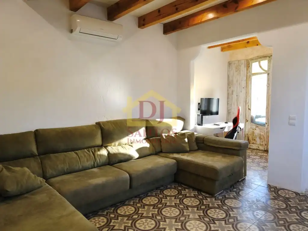 Sala d'estar de Casa adosada en venda en Maó - Mahón
