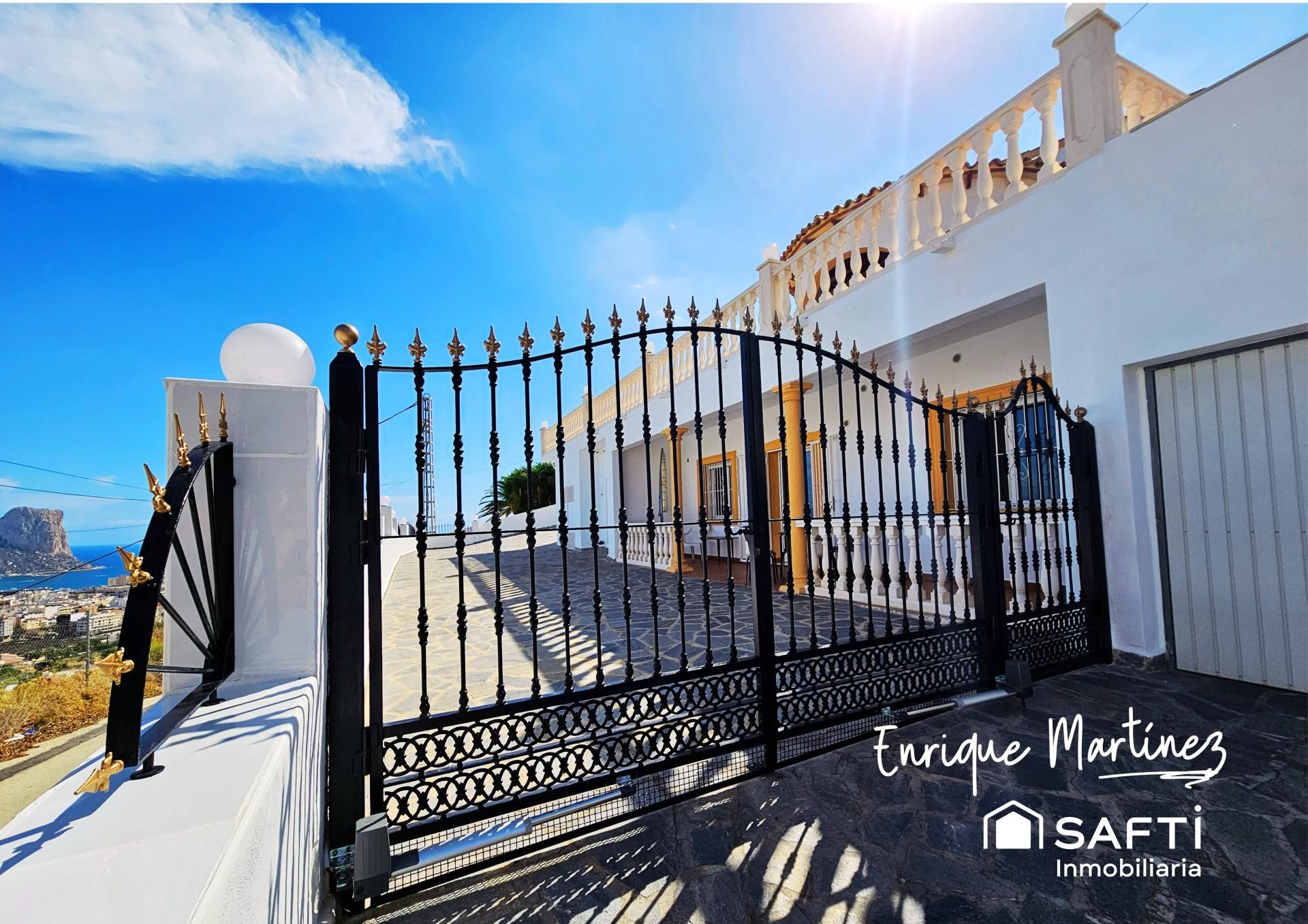 Exterior view of House or chalet for sale in Calpe / Calp  with Air Conditioner, Heating and Terrace
