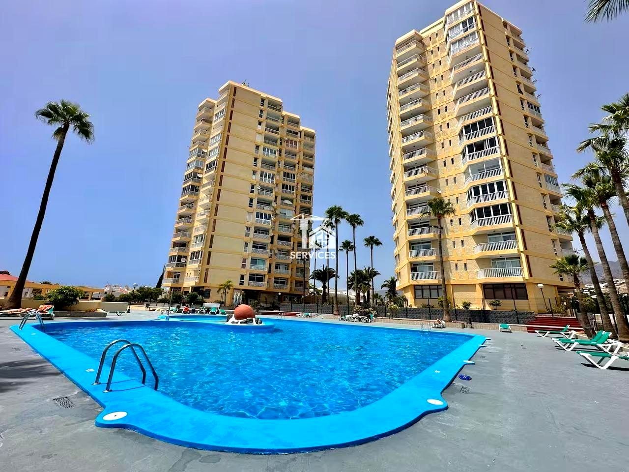 Swimming pool of Flat for sale in Arona  with Terrace, Furnished and Community pool