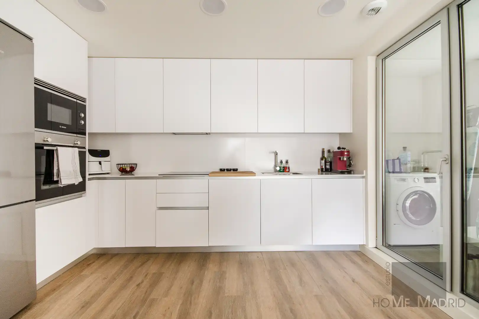 Kitchen of Flat for sale in Madrid  with Air Conditioner, Heating and Parquet flooring