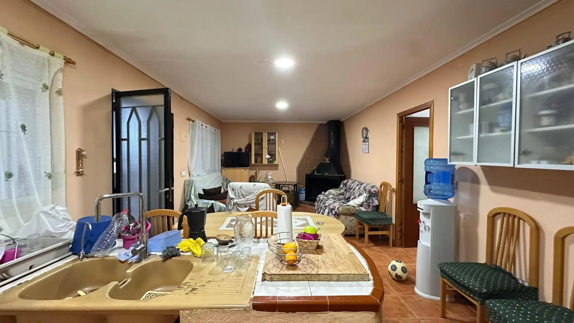 Cocina de Casa o chalet en venta en Tous con Jardín privado, Terraza y Trastero