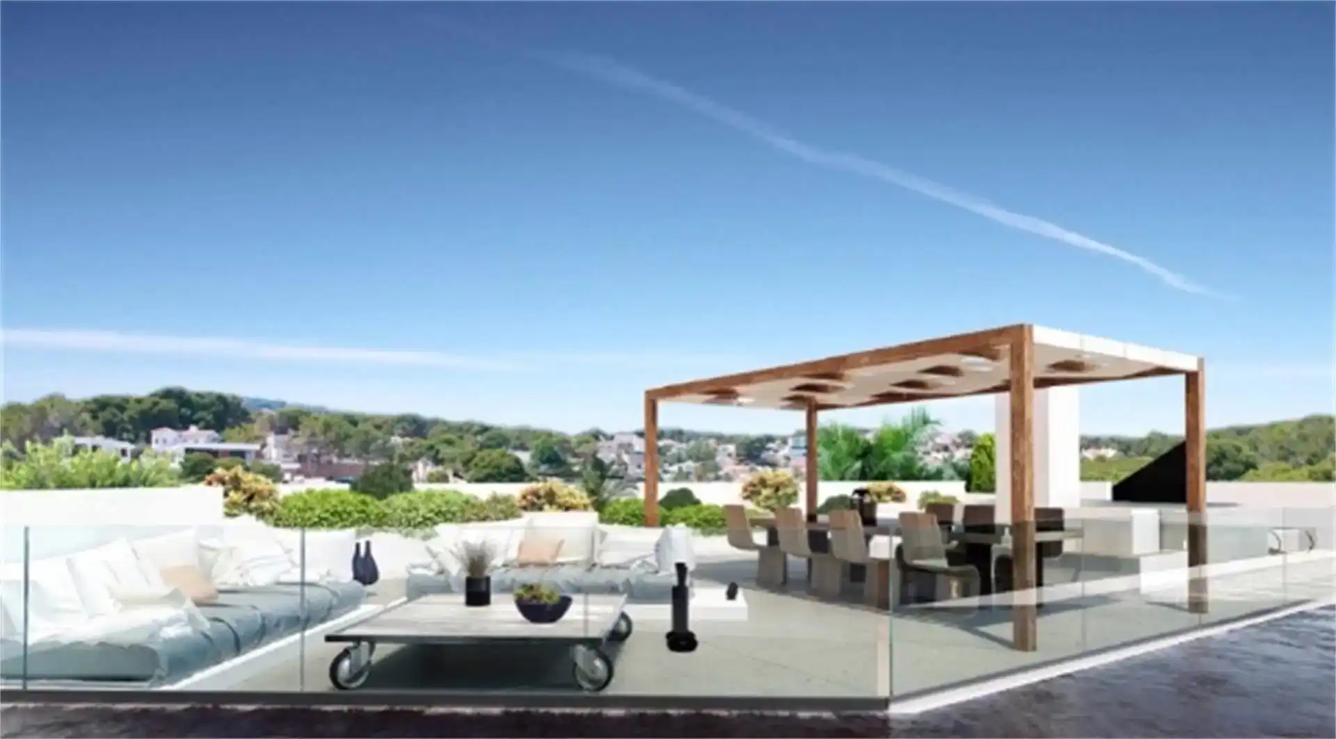Terraza de Terreno en venta en Benissa