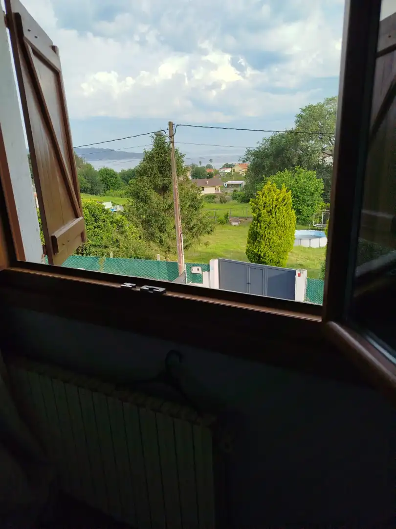 Jardí de Casa o xalet en venda en Cangas  amb Calefacció, Jardí privat i Piscina