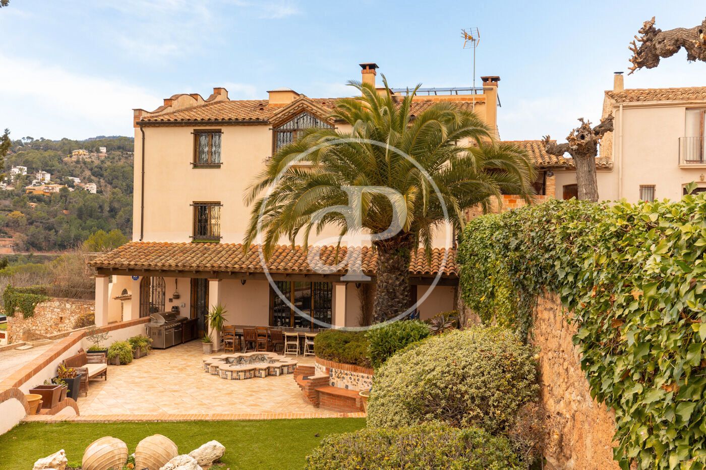 Garden of House or chalet to rent in Castellar del Vallès  with Air Conditioner, Heating and Private garden