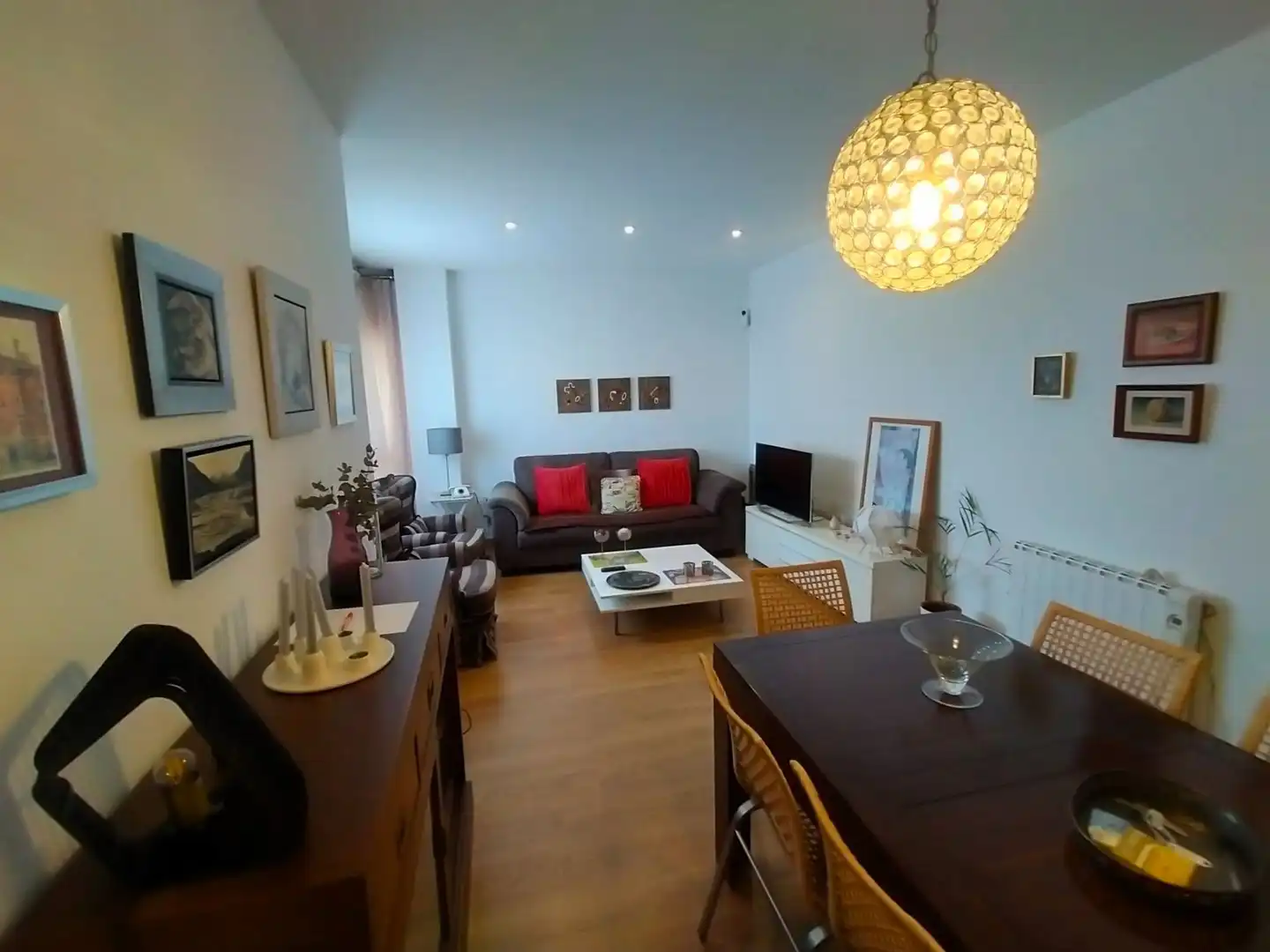 Sala de estar de Piso de alquiler en La Línea de la Concepción con Amueblado