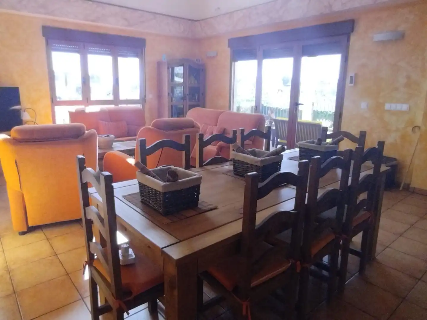 Comedor de Finca rústica en venta en Moratalla con Aire acondicionado, Calefacción y Jardín privado