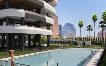 Piscina de Apartament en venda en Calpe / Calp amb Balcó