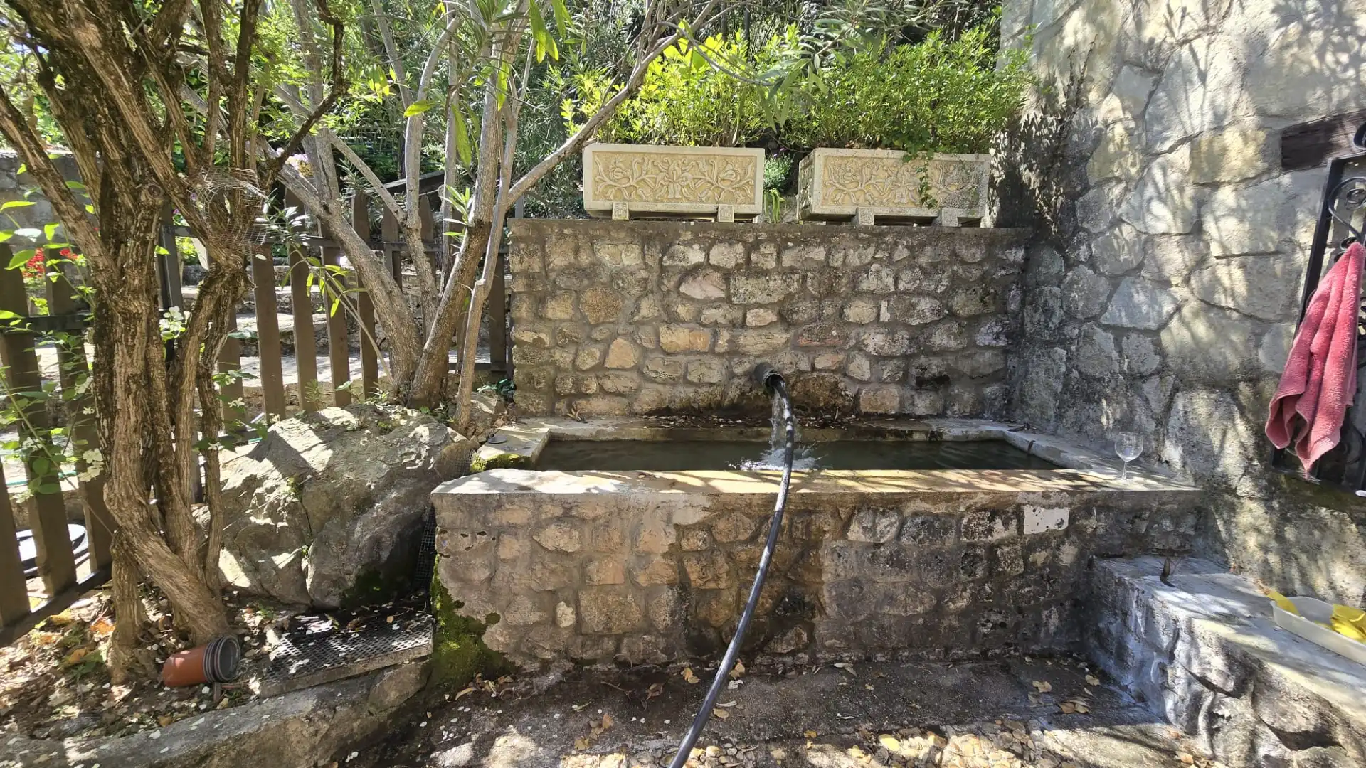 Jardín de Finca rústica en venta en Villanueva del Arzobispo con Calefacción, Trastero y Piscina
