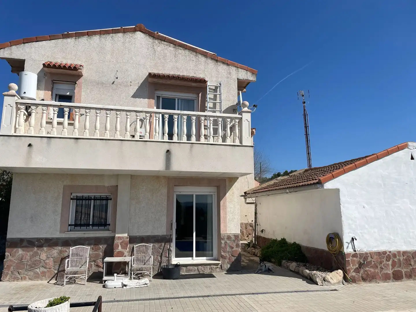 Vista exterior de Casa o chalet en venta en Colmenar de Oreja con Aire acondicionado, Calefacción y Jardín privado