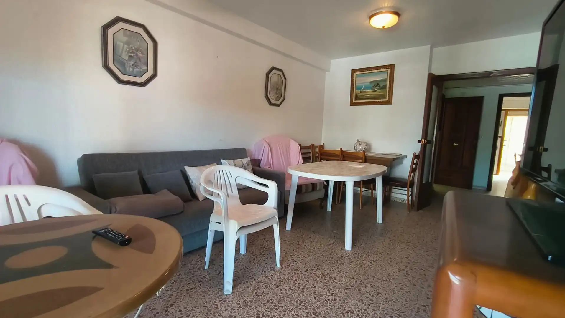 Living room of Flat for sale in Carlet  with Furnished