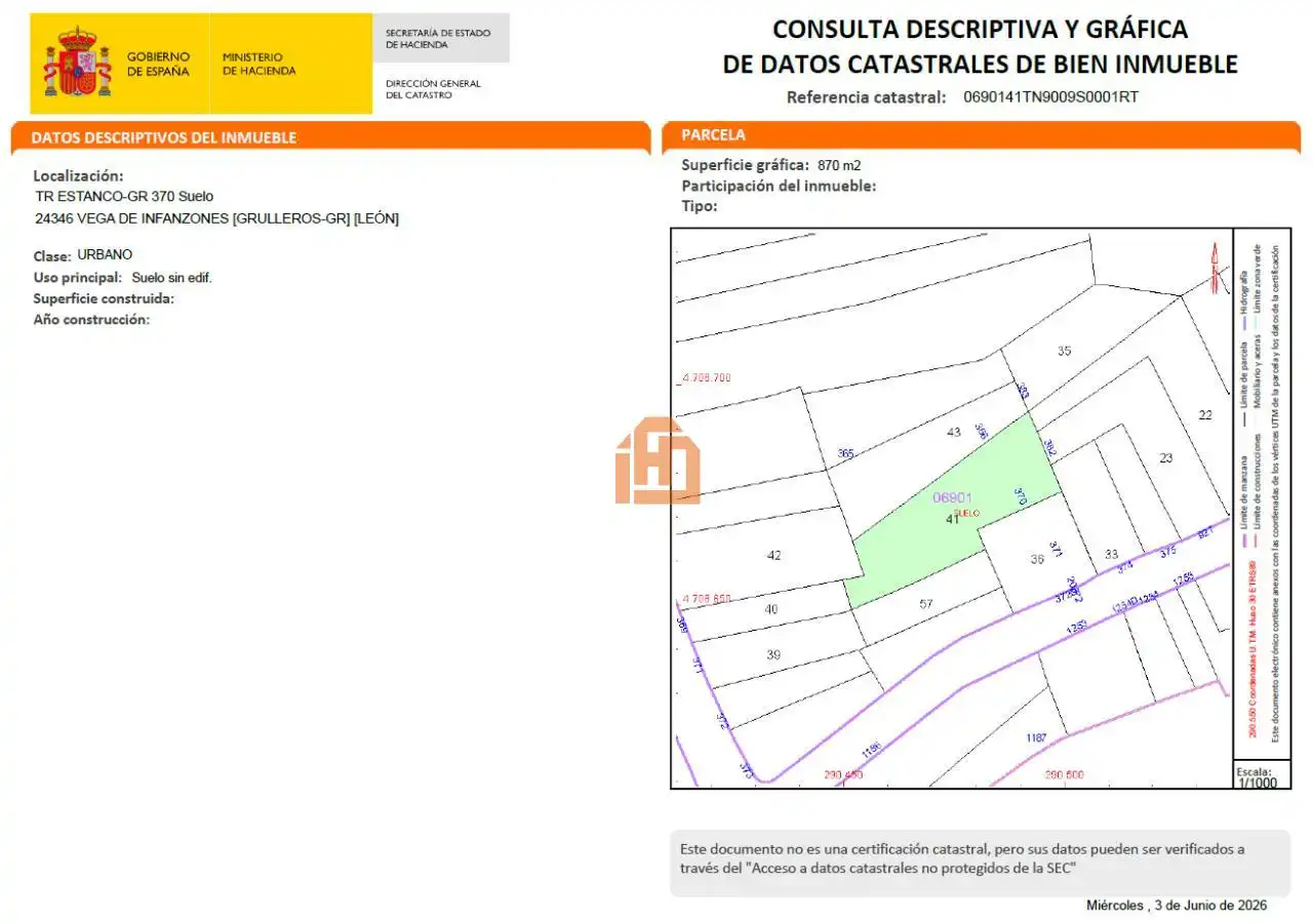 Residential for sale in Vega de Infanzones