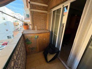 Balcony of Flat for sale in San Juan de Aznalfarache  with Air Conditioner and Balcony