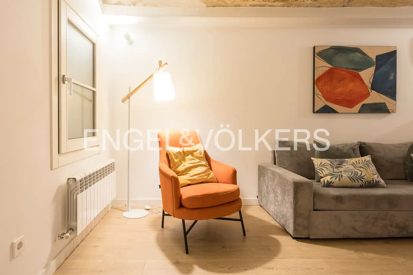 Sala de estar de Piso en venta en Barcelona con Aire acondicionado, Calefacción y Terraza
