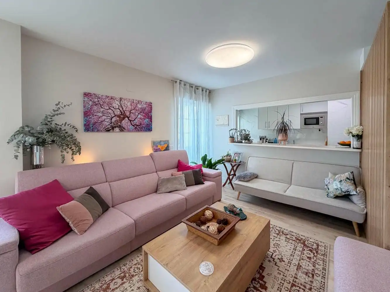 Wohnzimmer von Dachboden zum Verkauf in Illescas mit Klimaanlage, Heizung und Terrasse
