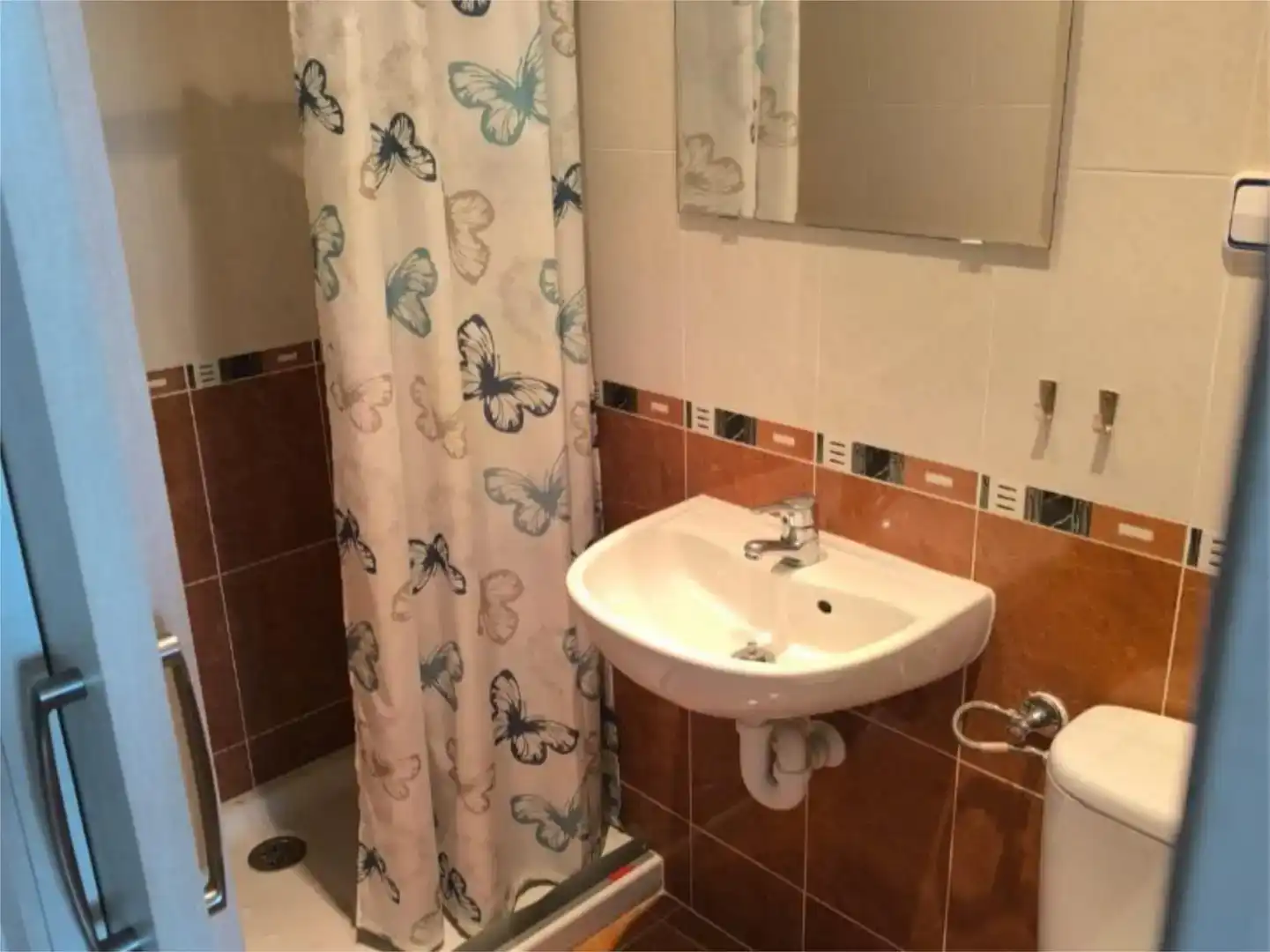 Bathroom of Flat for sale in Calpe / Calp  with Air Conditioner, Private garden and Swimming Pool