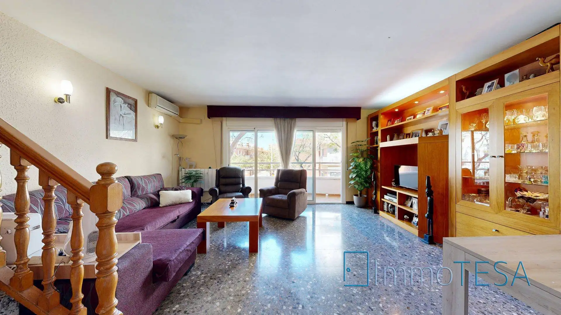 Wohnzimmer von Haus oder Chalet zum Verkauf in Barberà del Vallès mit Klimaanlage, Heizung und Terrasse