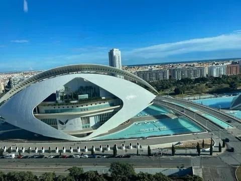Exterior view of Attic for sale in  Valencia Capital  with Air Conditioner, Heating and Terrace