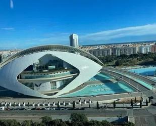 Exterior view of Attic for sale in  Valencia Capital  with Air Conditioner, Heating and Terrace