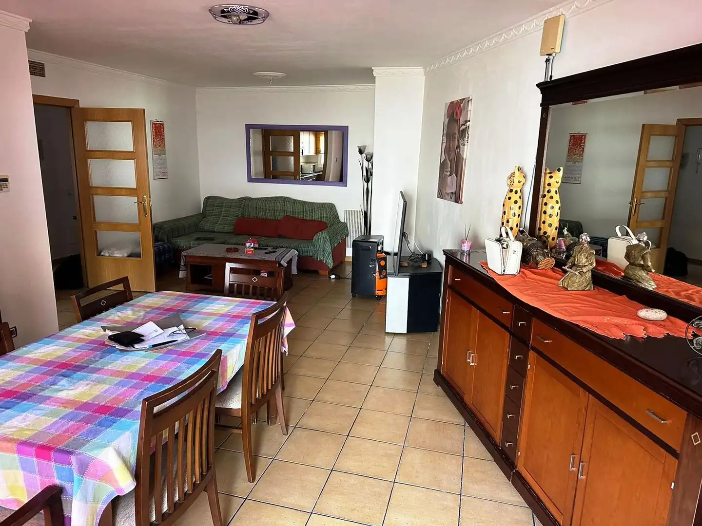 Esszimmer von Wohnung zum Verkauf in Pratdip mit Klimaanlage und Terrasse