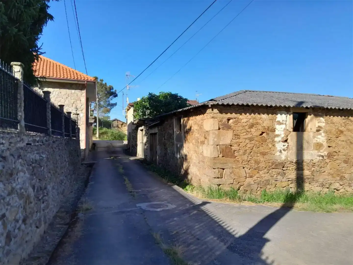 Vista exterior de Casa adosada en venda en Celanova