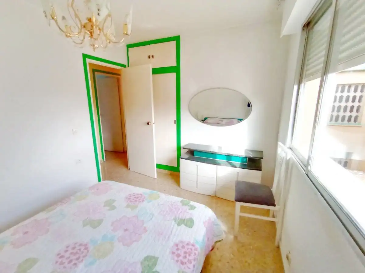 Schlafzimmer von Wohnung zur Miete in Viso del Marqués mit Klimaanlage und Heizung