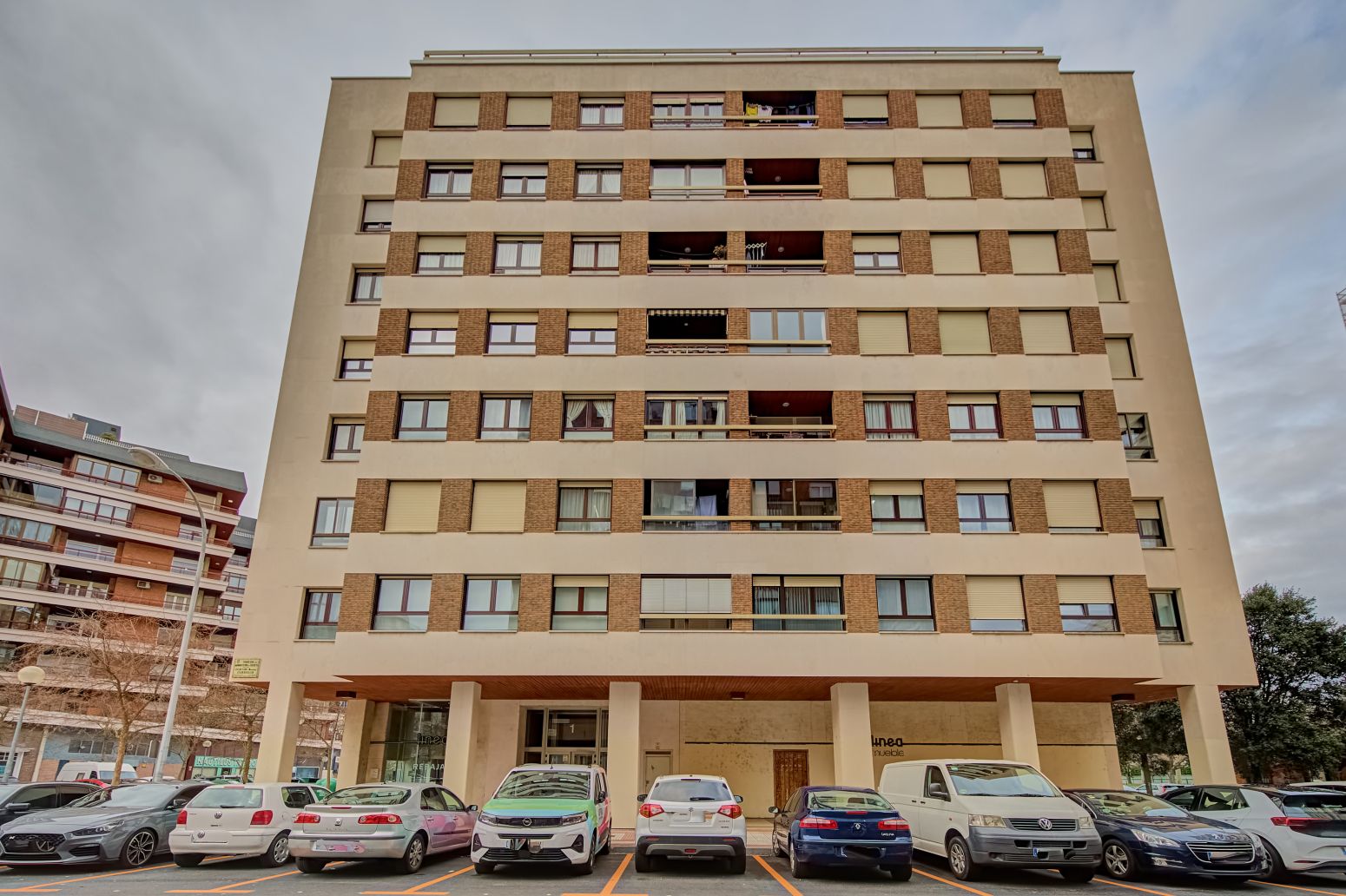 Exterior view of Flat for sale in  Pamplona / Iruña  with Heating, Parquet flooring and Terrace