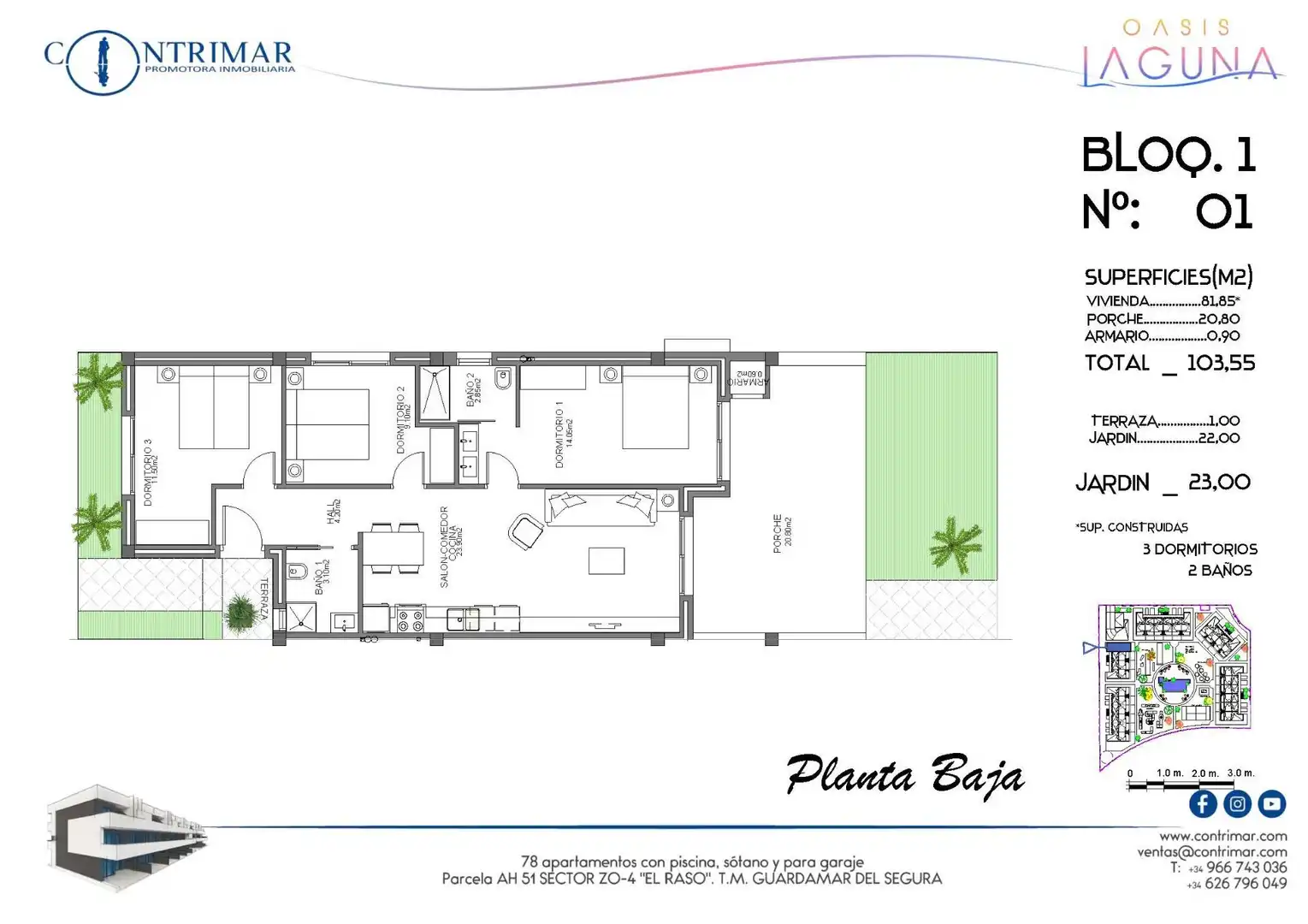 Apartment with pool for sale in El Raso, imagen 31