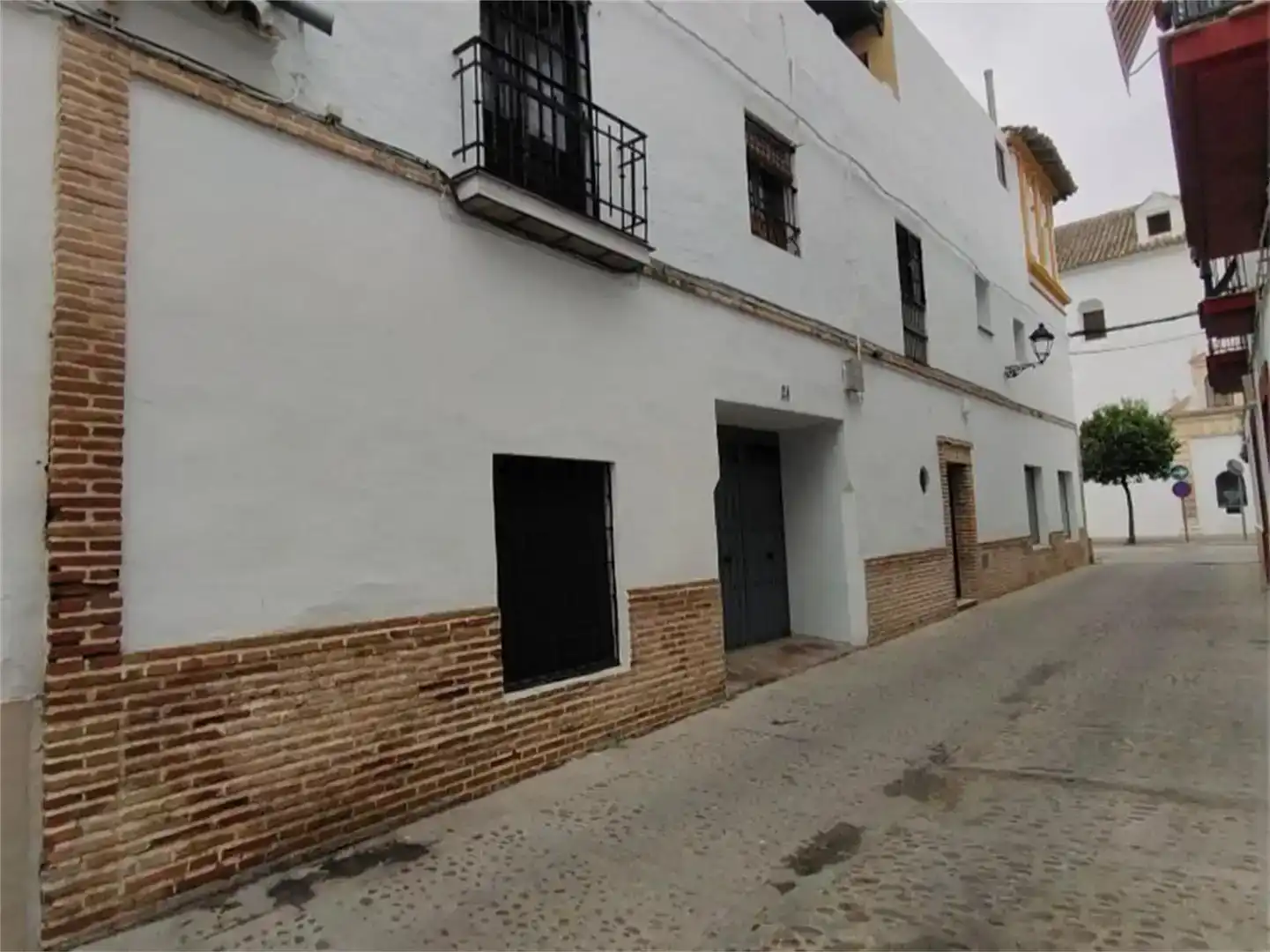 Vista exterior de Planta baja en venta en Écija con Aire acondicionado, Amueblado y Horno