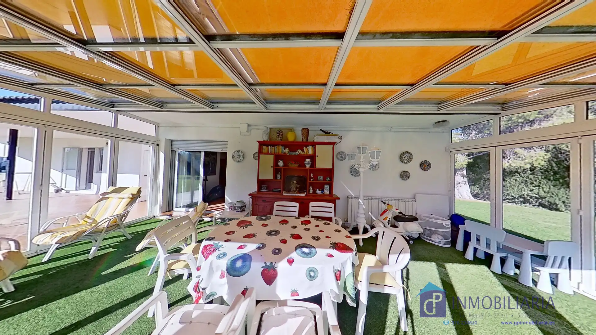 Jardín de Casa o chalet en venta en Zaragoza con Aire acondicionado, Calefacción y Jardín privado