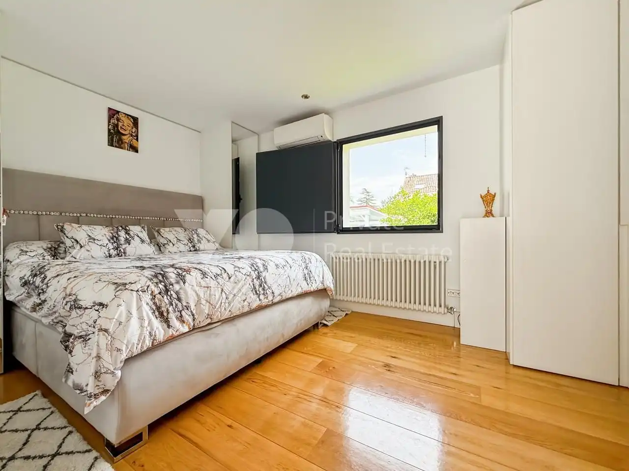 Bedroom of Houses for sale in Villanueva de la Cañada  with Air Conditioner, Heating and Private garden